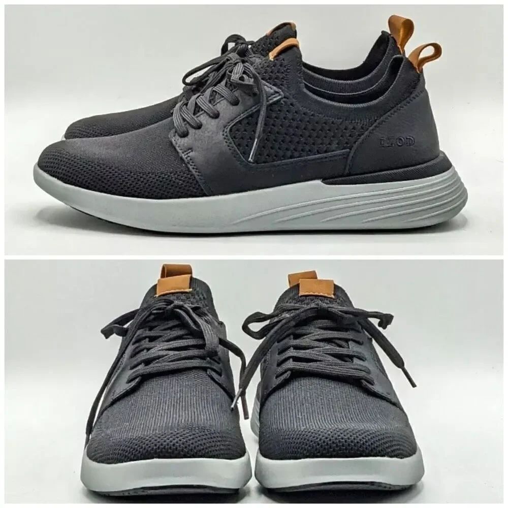 IZOD - 🎉HP🎉 NWTIB - M Sz 11 Bannister Lace-Up Sneakers/Black/Fabric Uppers